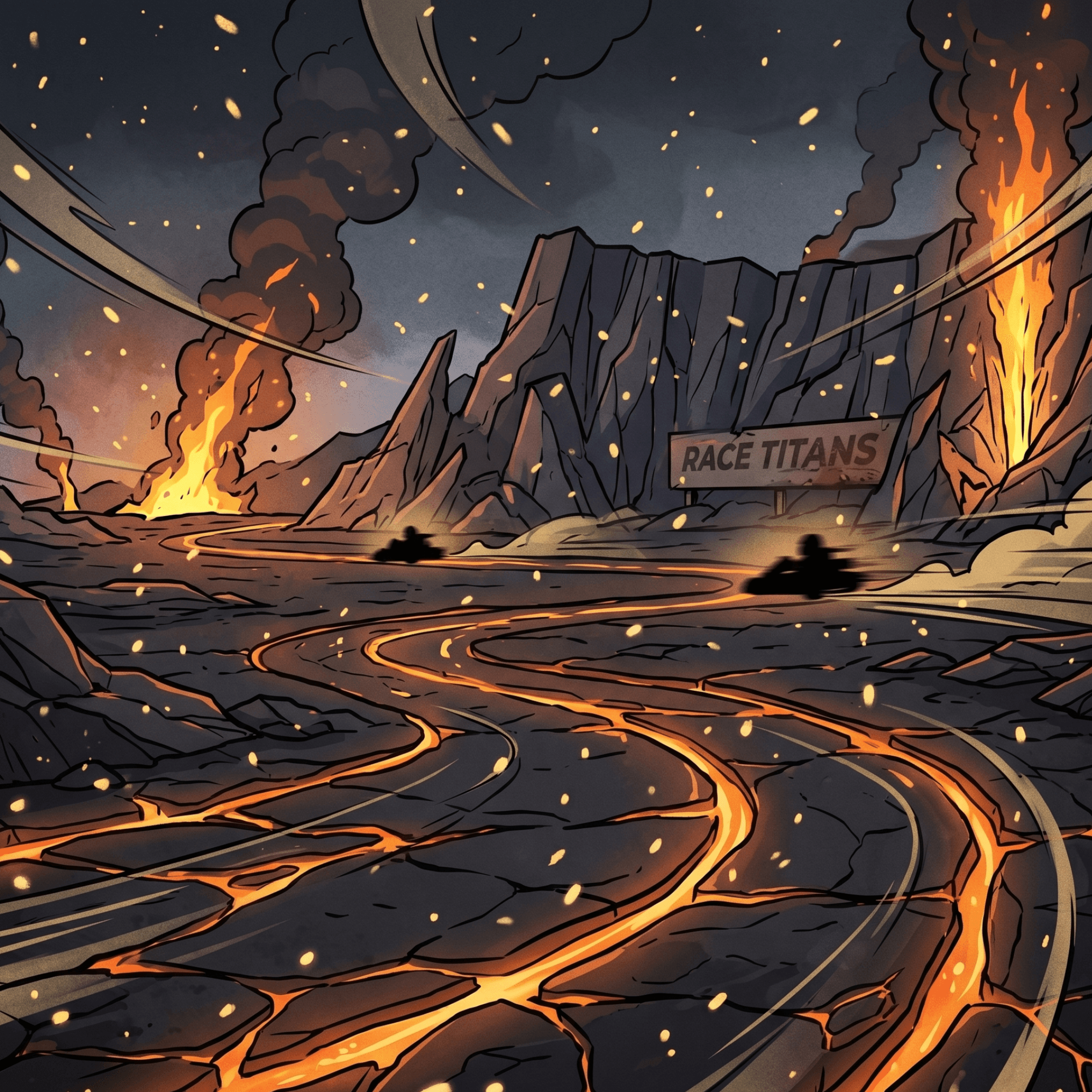 Volcanic Quarry — Sasha's Track